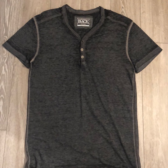 Buckle Other - Men’s v-neck button up tee Buckle Black